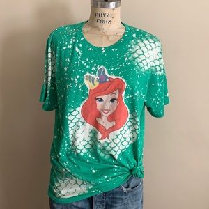 Little mermaid Ariel custom t-shirt